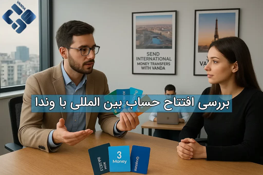 افتتاح حساب بین المللی با وندا