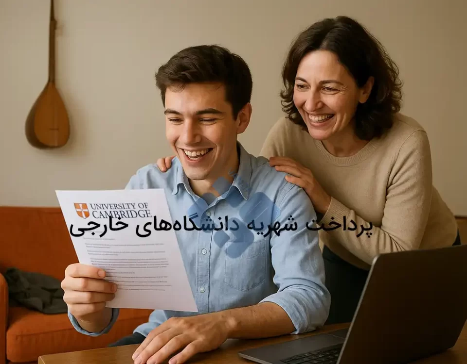 پرداخت هزینه دانشگاههای خارجی